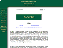 Tablet Screenshot of mtclaw.com